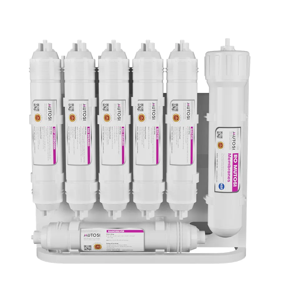 Máy lọc nước Mutosi lắp tủ bếp