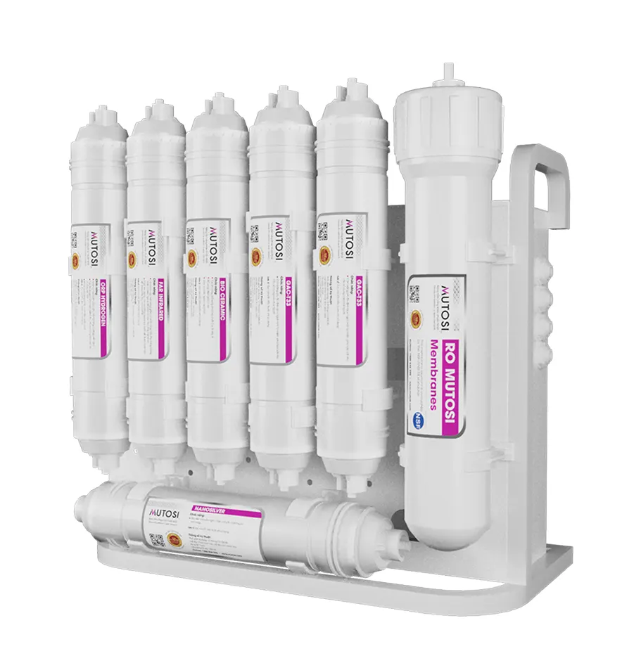 Máy lọc nước Mutosi lắp tủ bếp